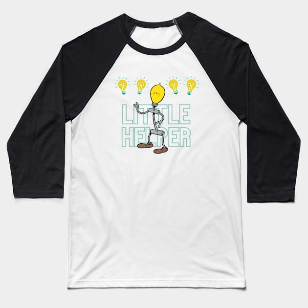 Little Helper Baseball T-Shirt by Amores Patos 